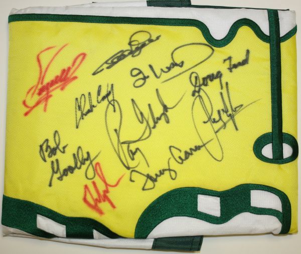 Multi-Signed Masters Champions House Flag