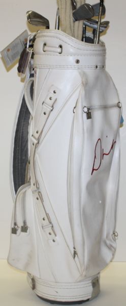 Personal Golf Bag and Clubs From World Golf Hall of Famer Dinah Shore-USGA Members Bagtag