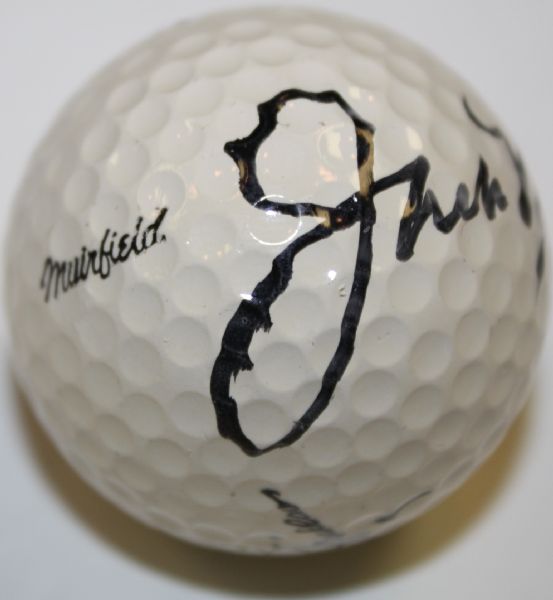Jack Nicklaus Autographed  MacGregor Jack Nicklaus Model Golf Ball- JSA COA 