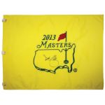 Adam Scott Autographed 2013 Masters Flag JSA COA