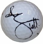 Adam Scott Autographed Masters Logo Golf Ball JSA COA