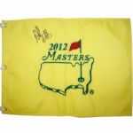 Bubba Watson signed 2012 Masters Flag JSA Cert