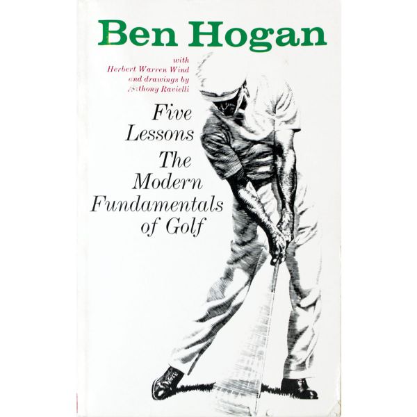 'Five Lessons The Modern Fundamentals of Golf' by Ben Hogan - Signed