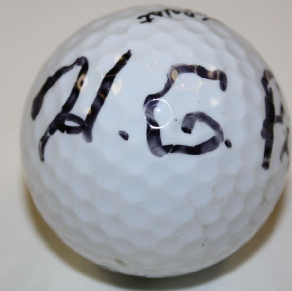 Henry Picard signed Golfball JSA COA FULL LETTER