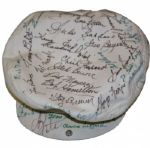 Multi Signed Golf Hat - w/Snead, Guldahl, Palmer, Demaret, Boros, Nagle, Etc