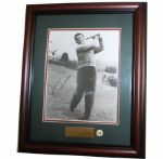 Jack Burke and Doug Ford Deluxe Framed Signed Autographed 8x10s-Two Items One Money