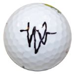 Guan Tianlang Signed Masters Logo Golf Ball