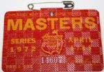 1972 Masters Badge - Jack Nicklaus Victory