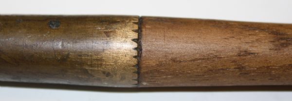 Rev-O-Noc Brass Wood Shaft Putter