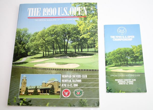 1990 US Open Program, Pairing Sheets, and 2008 Open Program