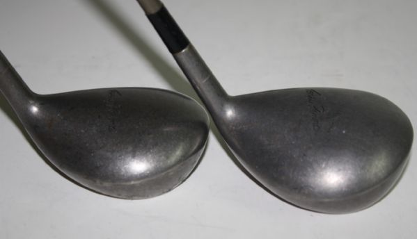 Toney Penna Prototypes Two 1980's Stainless Steel Clubs