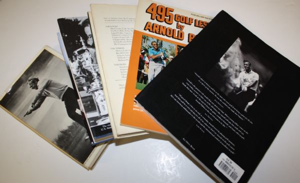 5 Different Arnold Palmer Books