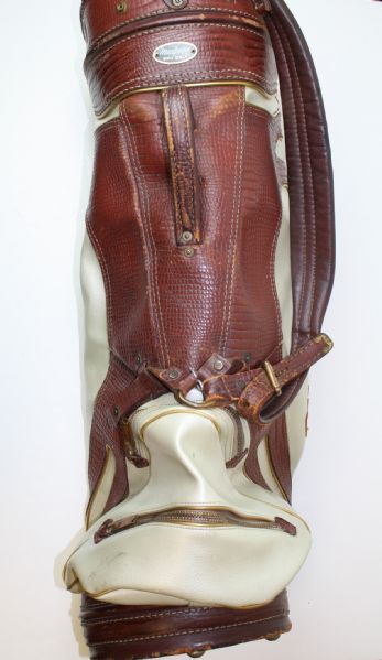 1960's Personal Charley Penna Shag Bag and Leather Tour Bag