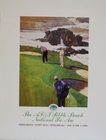 1994 AT&T Pebble Beach National Pro-Am Poster