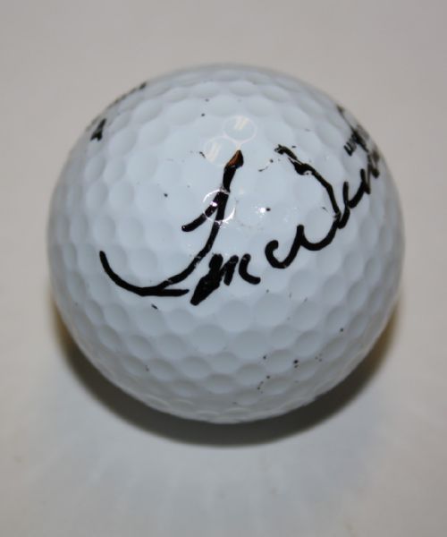 Tom Weiskopf Signed Golf Ball - British Open Champ JSA COA