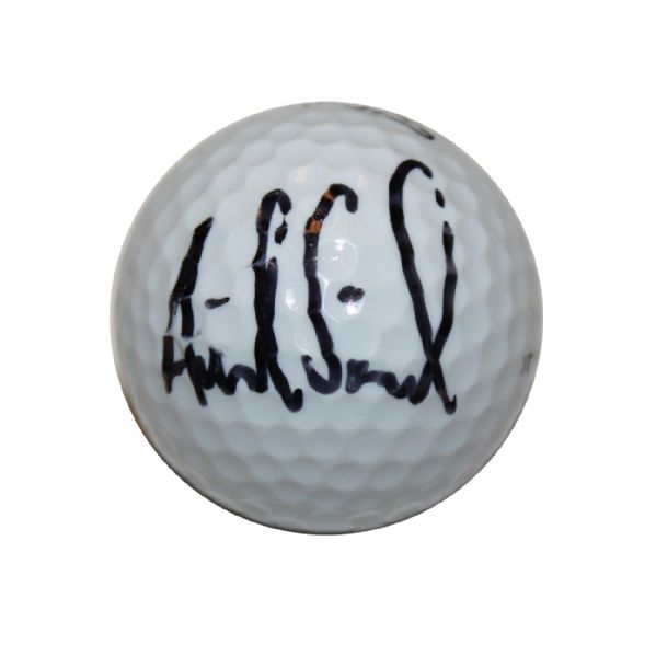Annika Sörenstam Signed Golf Ball - Full Autograph JSA COA
