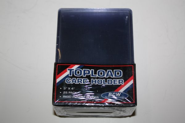6,000 Topload Card Holders - 3 x 4
