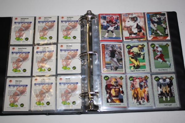 Approximately 2,300 Football Cards - Wide Assortment