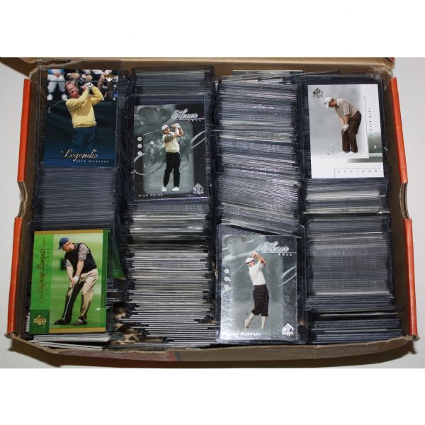 Approximately 400 Golf Cards - Wide Assortment