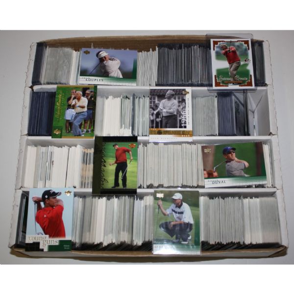 Approximately 1,800 Golf Cards - Wide Assortment