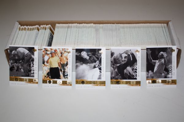 Approximately 1,600 Golf Cards - Jack Nicklaus 'Golden Bear' and 'Legends' (Group A)