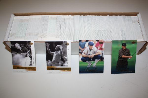Approximately 1,600 Golf Cards - Jack Nicklaus 'Golden Bear' and 'Legends' (Group A)