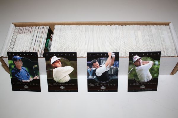 Approximately 1,600 Golf Cards - Tiger Woods 'Tiger Tales', Tiger Woods 'Defining Moments', and 'Heroes' (Group B)