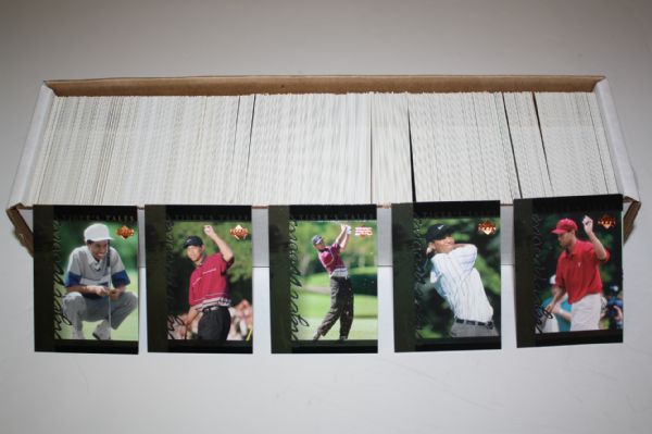 Approximately 2,400 Golf Cards - Wide Assortment: Tiger's Tales, Leaderboard, etc. (Group E)