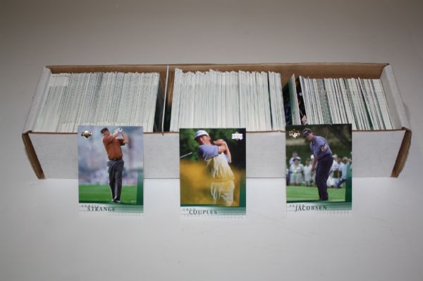 Approximately 2,750 Golf Cards - Wide Assortment: Defining Moments, Tour time, etc. (Group F)