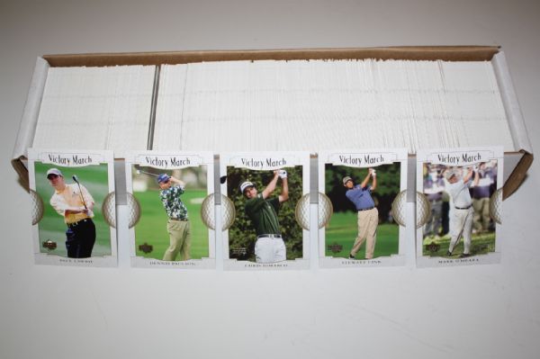 Approximately 2,350 Golf Cards - Wide Assortment: Stat Leaders, E-Card, etc.(Group G)