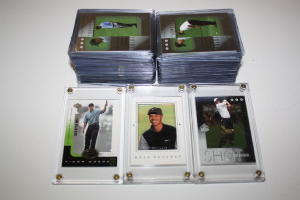 Approximately 1,600 Golf Cards - Wide Assortment: Tiger's Tales, Legends, etc. (Group H)