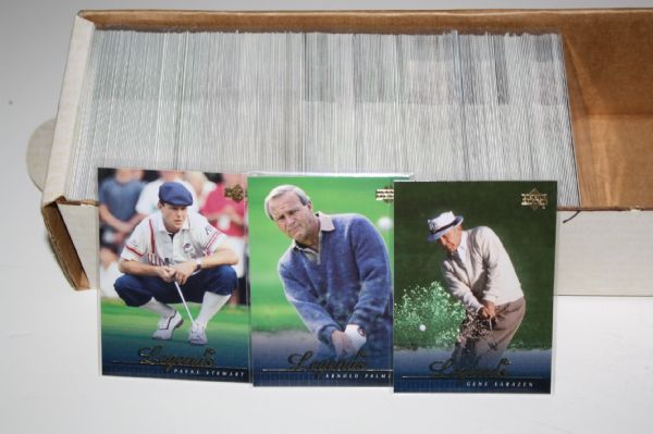 Approximately 1,600 Golf Cards - Wide Assortment: Tiger's Tales, Legends, etc. (Group H)