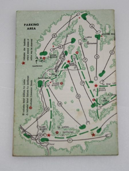 1958 Masters Spectator Guide-Arnold Palmer's First Masters Win