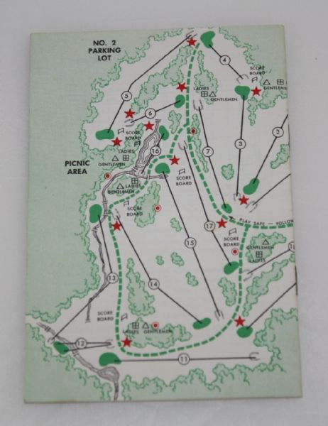 1962 Masters Spectator Guide-Arnold Palmer's Third Masters Win