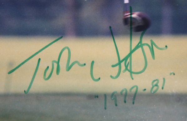 Tom Watson Deluxe Framed 8x10 with 1977-1981 Notation JSA COA