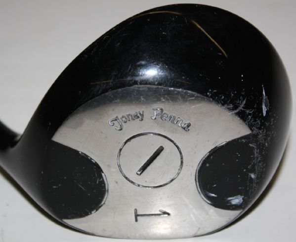 Dynamic Looking Black and Silver Toney Penna Driver-Featuring Extra Large Hitting Area