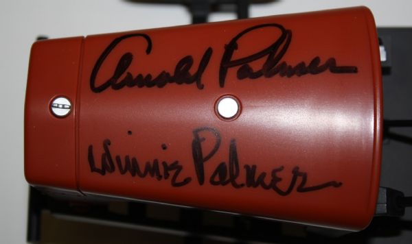 Arnold Palmer 'Arnies Tractor' Signed by both Arnold Palmer and Winnie Palmer JSA COA