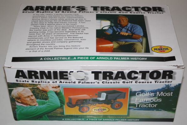 Arnold Palmer 'Arnies Tractor' Signed by both Arnold Palmer and Winnie Palmer JSA COA