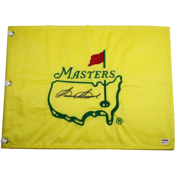Sam Snead Signed Undated Masters Flag - PSA 46771
