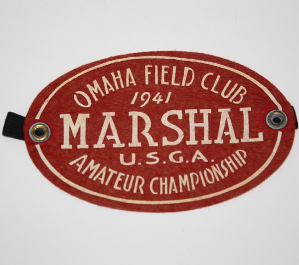 1941 USGA Mens Amateur Championship Lot