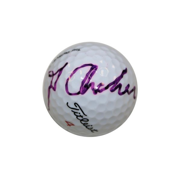 Masters Logo Golf Ball Signed by 1969 Champion George Archer (D-2005) JSA COA