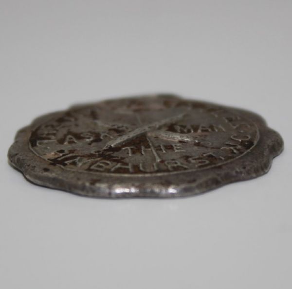 1907 Pinehurst Sterling Silver Golf Medal 