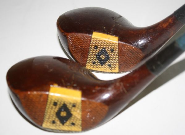 Early 1930's 1 and 3 Wood used by Tommy Armour