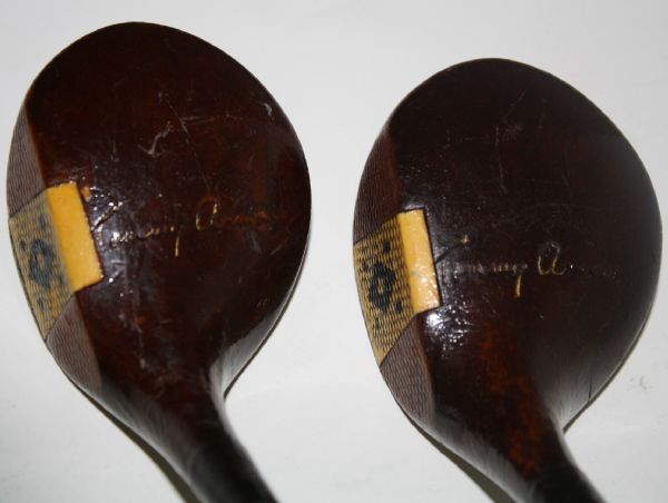 Early 1930's 1 and 3 Wood used by Tommy Armour
