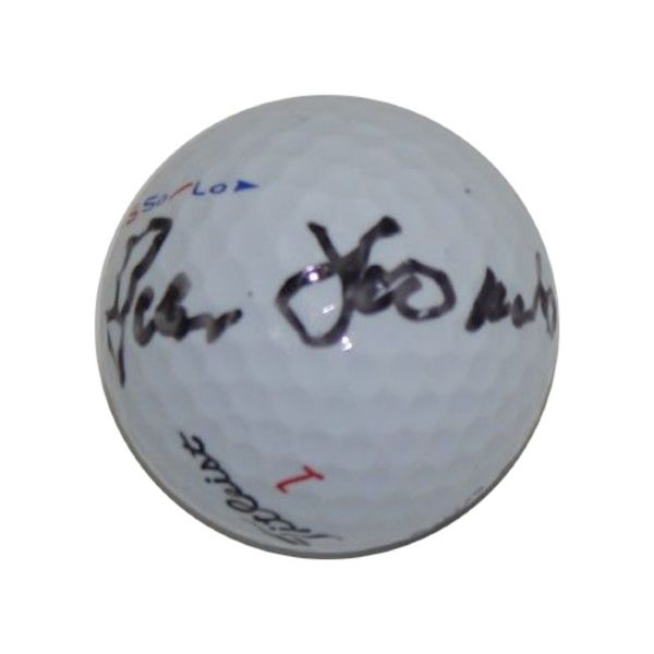 Peter Thomson Signed Royal Liverpool Golf Ball JSA COA