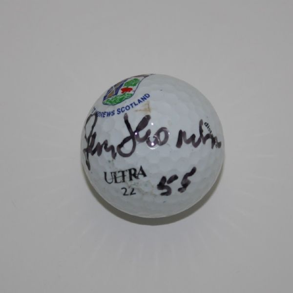 Peter Thomson Signed St. Andrews Golf Ball JSA COA