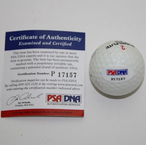 Willie Turnesa Signed Golf Ball - PSA P17157