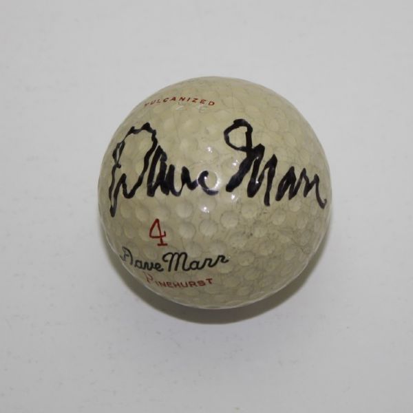 Dave Marr Signed Personal Golf Ball - PSA P17149