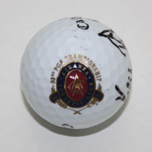 Keegan Bradley Signed 2011 Atlanta Athletic Club Golf Ball JSA COA