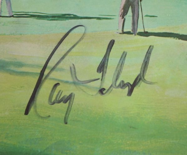 Ray Floyd Signed 1969 PGA Championship Program with 1969 PGA Ticket JSA COA